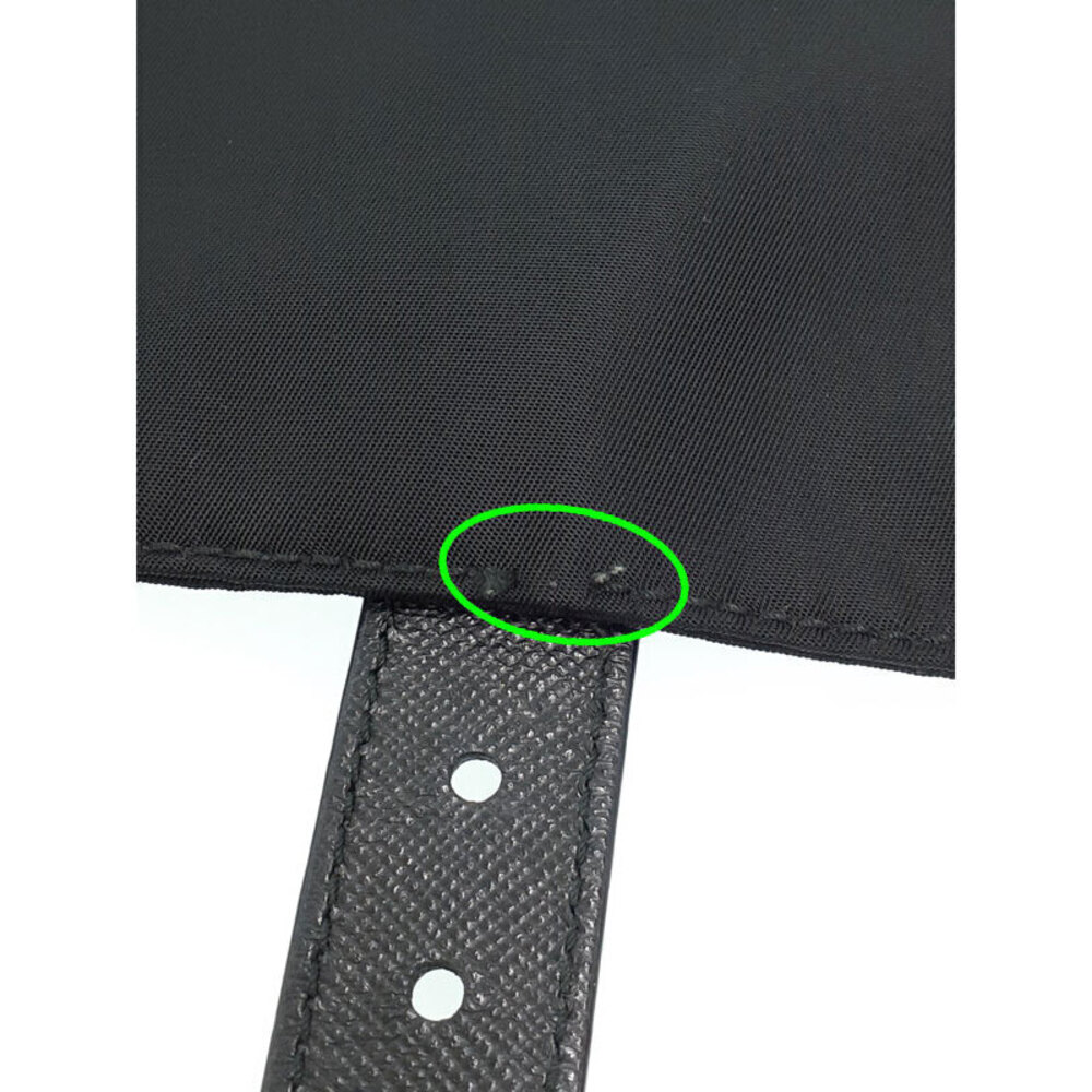 Prada Tessuto Crossbody messenger bag saffiano Leather Nero Black - Picture 5 of 9